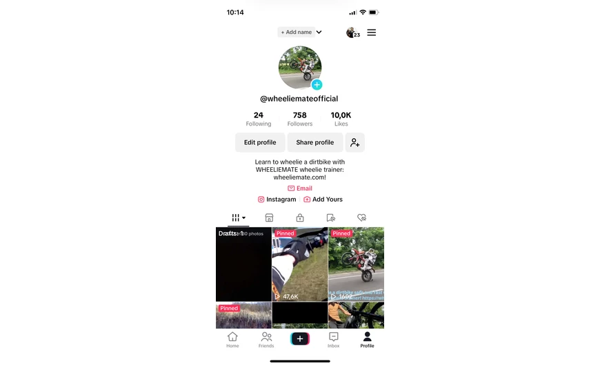 10k Like on Tiktok!